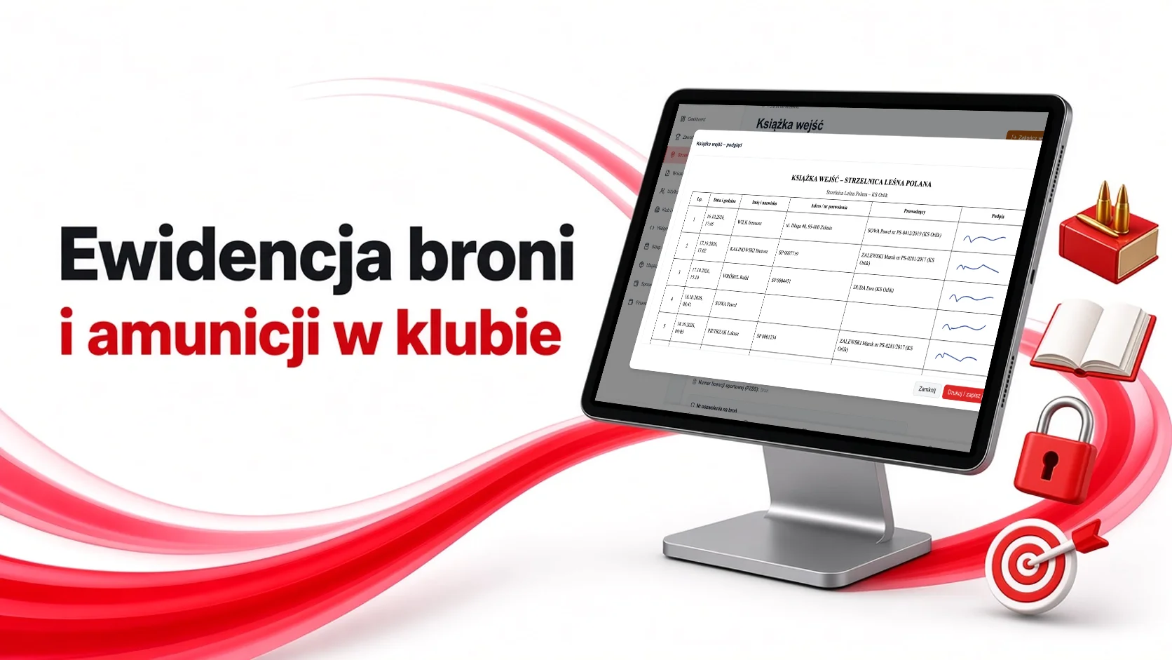 Ewidencja broni i amunicji w klubie strzeleckim – StrzelApp