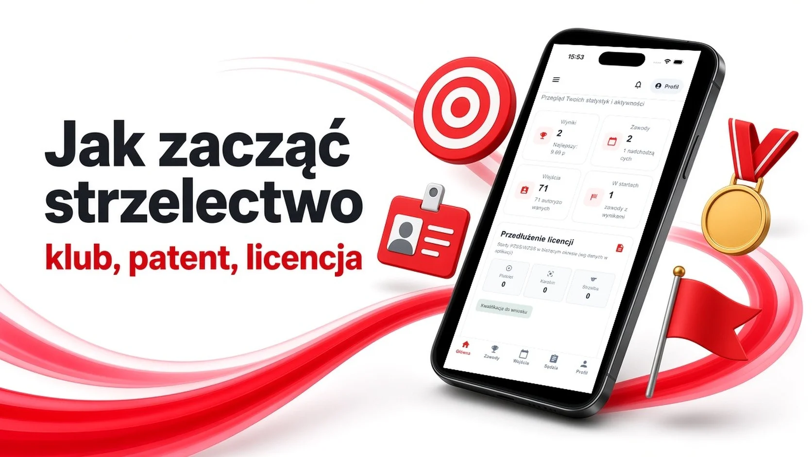 Jak zacząć strzelectwo sportowe – klub, patent i licencja w StrzelApp