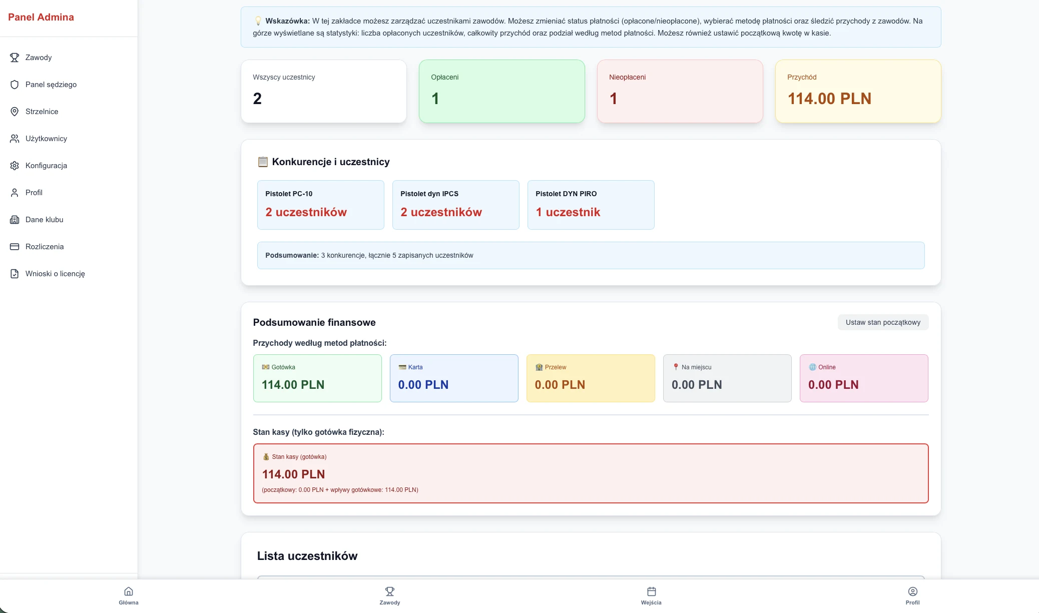 Eksport wyników CSV