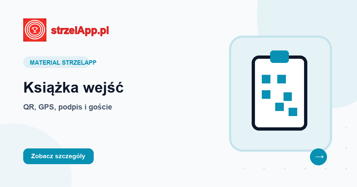 Elektroniczna książka wejść